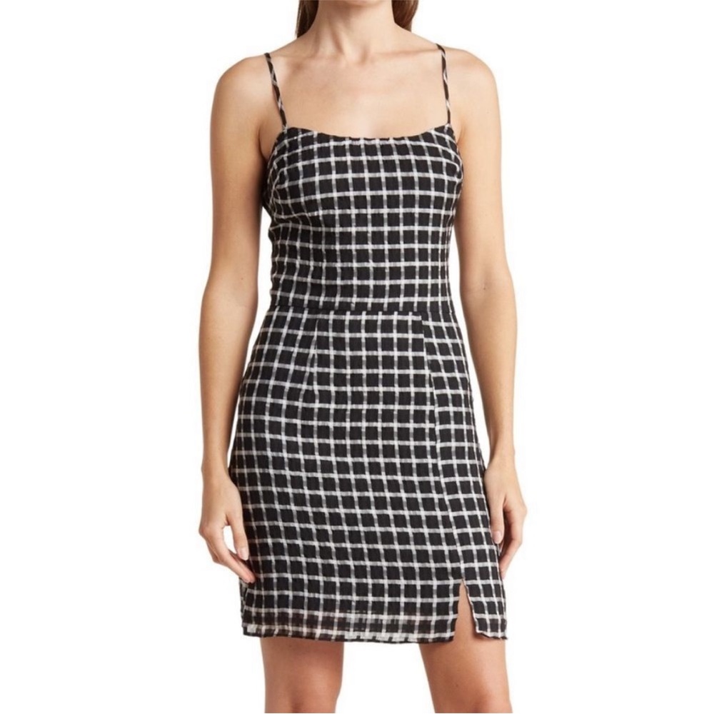 Dress The Population Kallan Dress, Black Multi, Medium